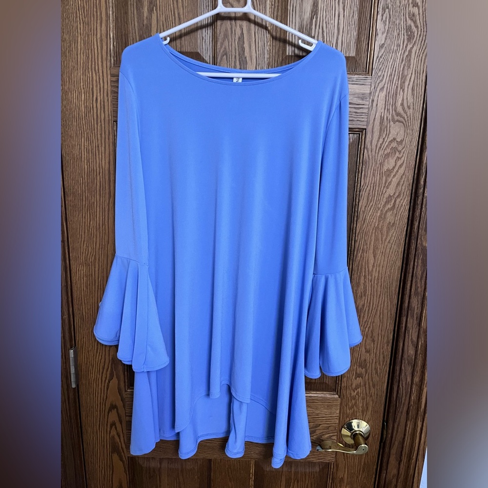 Blue high low top